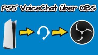 PS5 VoiceChat in OBS einbinden