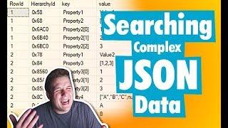 Searching Complex JSON in SQL Server