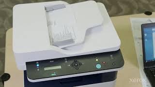 Xerox® B205 Quick Scan using Easy Printer Manager