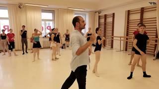 Jiří Bubeníček in a Ballet Class at Prague Ballet Intensive