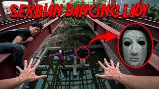 SERBIAN DANCING LADY IN REAL LIFE l PARKOUR POV ESCAPE ''Part 12.0'' (Horror Parkour POV Short)