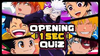 ⭐GUESS OPENING IN 1 SECOND⭐ 100 LEGENDARY OPENINGS | ANIME OPENING QUIZ 