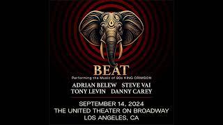 BEAT (80's King Crimson) The United Theater On Broadway - Los Angeles, CA 9.14.24 Full Show [AUDIO]