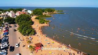 VIAGEM DRONE  - Praia das Nereidas  - São Lourenço do Sul/RS BRASIL  - @dronedefusca