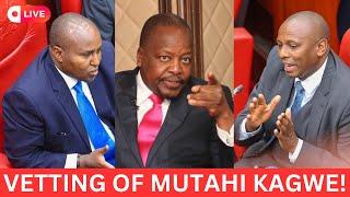 LIVE! Firestorm as Ruto's Agriculture CS Nominee Mutahi Kagwe faces Parliamentary Vetting Committee