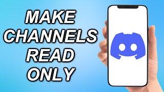 How To Make Discord Channels Read Only