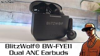 BlitzWolf BW-FYE11 Earbuds/Unboxing/Hands on/Review/Sound quality earphones/gaming test latency/ANC