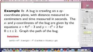 Multivariable Calculus, Part 1 (Graph a parametric curve with Mathematica)