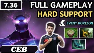 7.36 - Ceb ENIGMA Hard Support Gameplay 30 ASSISTS - Dota 2 Full Match Gameplay
