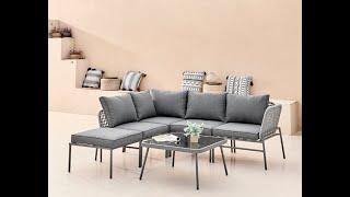 Maldives Outdoor 4 Seat Sofa Set from Furniturebox UK