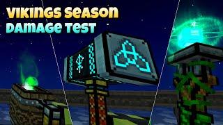 Vikings Season Damage Test! | Pixel Gun 3D