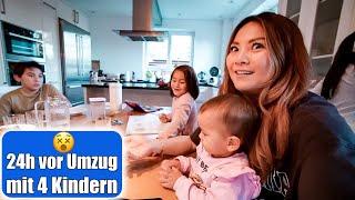 24 Stunden vor dem Umzug  Chaos mit 4 Kindern! Schule Hausaufgaben Hobbys | Mamiseelen