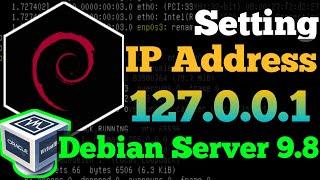 Konfigurasi IP Address Pada Debian Server dan Pada Client