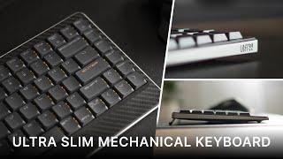 Ultra Slim Carbon Fibre Mechanical Keyboard | Lofree Edge Review