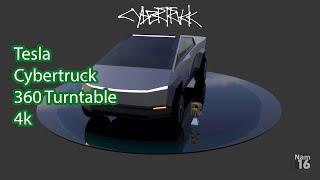 Tesla Cybertruck | The Electric Pickup Truck | 360 Turntable