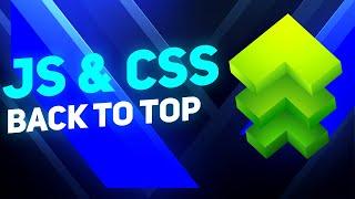 Javascript & CSS Back To Top Button