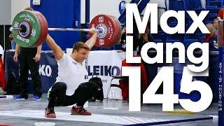 Max Lang Last Heavy Snatch Session 2015 World Weightlifting Championships Training Hall