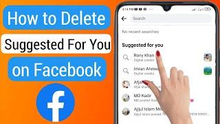 How to Delete Suggested For You on Facebook