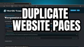 Quick Way to Clone and Duplicate your WordPress pages | copying pages made easy