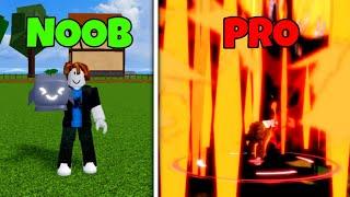 Beating Blox Fruits using Rocket Fruit! NOOB to PRO Max Level | UPDATE 20