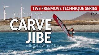 Episode 2: Carve jibe, how to gybe, jibing tips technique tutorial windsurfing