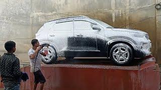 FULL DETAILED WASHING OF CAR ## CAR WASHING SO SATISFYING #like #CAR WASHING ASMR