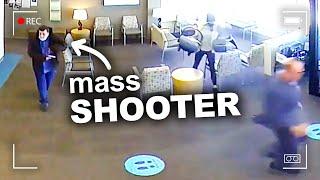 Footage Shows Moment Man Casually Starts a Mass Shooting