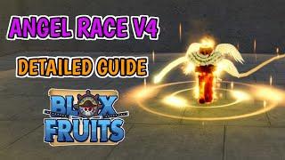 How To Get Angel Race V4 In Blox Fruits | Angel Race V4 Detailed Guide