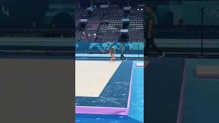 Jade Barbosa - floor exercise, podium training at Olympic Games