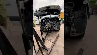 Mercedes Sprinter engine Swap Part 2 ( Engine Removing)