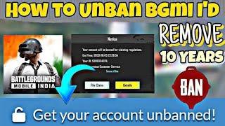 How to UNBAN PUBG/BGMI Account | PUBG MOBILE ACCOUNT 10 YEARS BAN | How To UNBAN BGMI ID 10 YEAR BAN