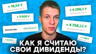 Какая у меня дивидендная зарплата и доход от инвестиций? Snowball-Income - Лучший помощник инвестора