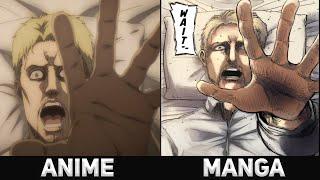 Anime VS Manga - Attack On Titan Season 4