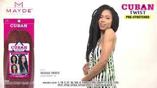 Mayde Cuban Twist // Pre-Stretched Natural Texture Braiding Hair