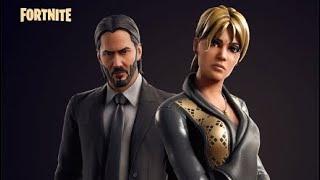 Sofia And John wick Team Up In Fortnite Gameplay