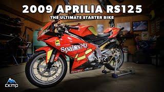 2009 Aprilia RS125 REVIEW - 2 Stroke Starter Bike