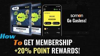 Somon Easy Way To Get Membership And Connect wallet To Earn Upto 80$ Every Month ||  Part-2