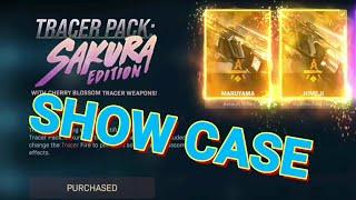 SAKURA TRACER BUNDLE SHOWCASE WITH GAMEPLAY. NEW TRACER BUNDLE IN MODERN WARFARE WARZONE PURCHASED