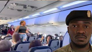 Woman Refuses To Let black Soldier Sit In his first Class, Then He Gives Her A Shocking Note!