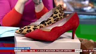 BBC News 'Business Live' Invites Sole Bliss Shoes founder Lisa Kay to Discuss Bunion Shoe Business