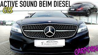 ACTIVE SOUND MERCEDES CLS W218 - DIESEL V8 Sound Aktuator 