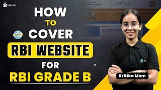 RBI Website for RBI Grade B | Important RBI Notifications | Cover RBI Website | RBI Exam Preparation