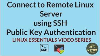 How to Connect to Remote Linux Server with SSH Public Key Authentication | CentOS Stream 9 [2024]