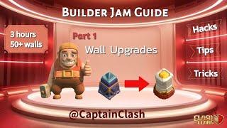 Townhall 17 Preparation Cheat Sheet Leak - HammerJam Guide - Wall upgrade hack