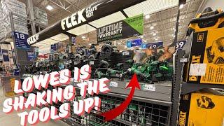 Lowes is SHAKING UP THE TOOL GAME! NEW TOOLS AND DEALS! (BETTER THAN HOME DEPOT?!?!)