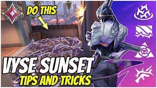 Vyse Sunset Lineups and Setups - Tips and Tricks Valorant