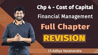 CA Inter I FM I Cost of Capital I Full Revision