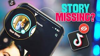 How to Solve TikTok Story Feature Missing on iPhone | Can't Find Story Option