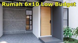 Desain Rumah 6x10 meter yang Low Budget