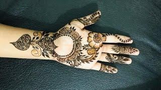 Very easy simple mehandi | stylish mehandi| henna artistic by sudhi